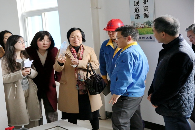2019年3月8日，時(shí)任浙江省水利廳水資源管理處副調(diào)研員沈仁英蒞臨景興調(diào)研指導(dǎo)