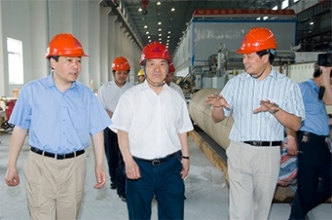2007年5月25日，時(shí)任全國(guó)政協(xié)常委、經(jīng)濟(jì)委員會(huì)副主任、中國(guó)包裝聯(lián)合會(huì)會(huì)長(zhǎng)石萬(wàn)鵬一行來(lái)公司視察